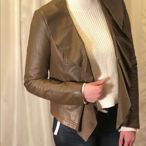 Nieman Marcus Exclusive Leather Blazer Jacket